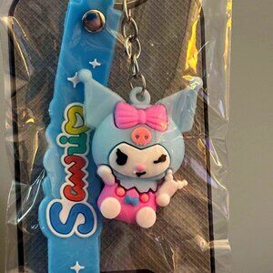 Sanrio Kuromi wristlet key holders-Set of 5
